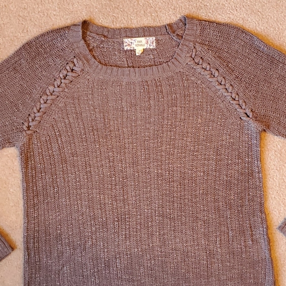 Pink Republic grey sweater size Large - Picture 7 of 13